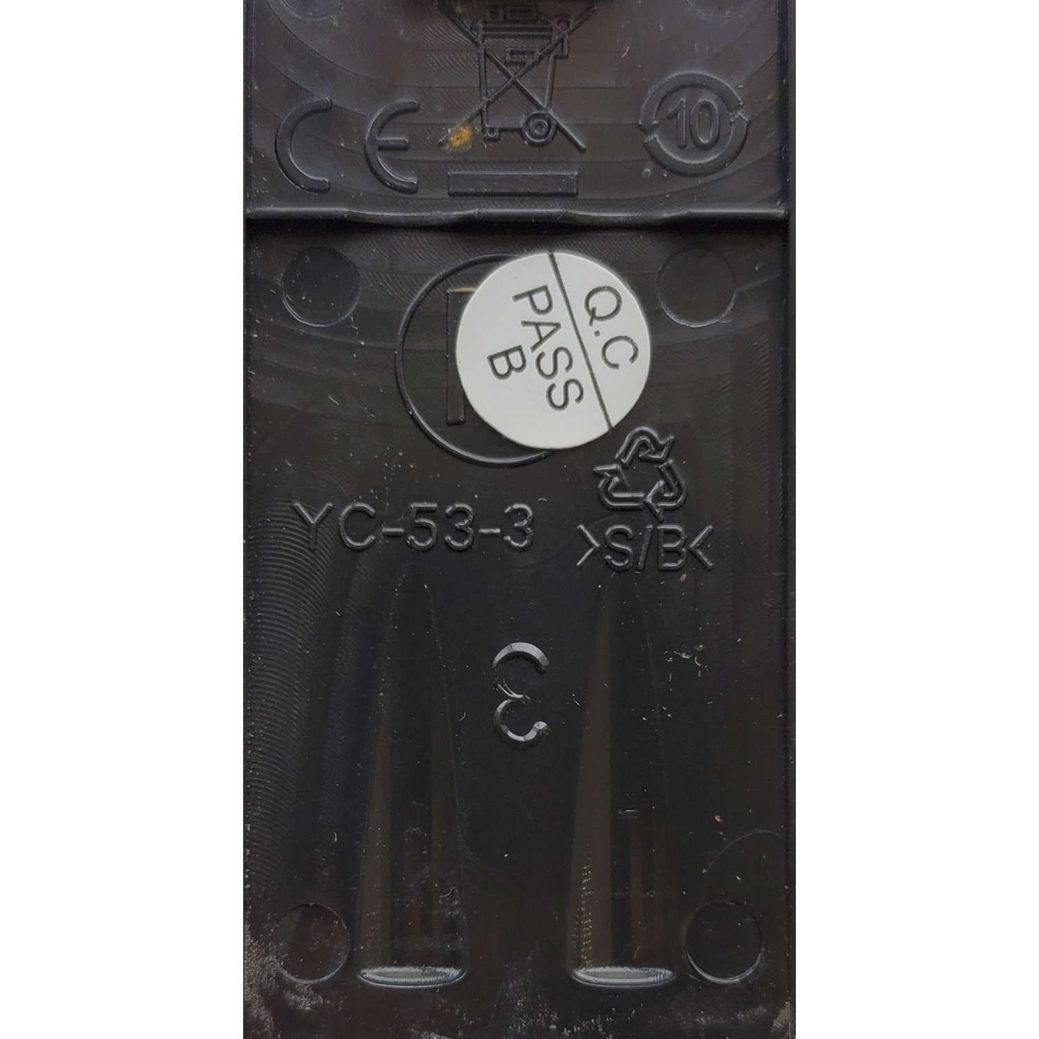 CONTROL PARA TV SCEPTRE (ORIGINAL) / NUMERO DE PARTE YC-53-3 - Imagen 2